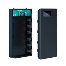 A6 LCD Display DIY 6x18650 Battery Case Power Bank Shell Portable External Box Without Battery Powerbank Protector 2024 - buy cheap