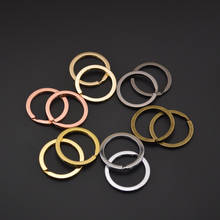 Llaveros de gran oferta Unisex, llaveros de 25-28mm, anillos divididos de Llavero de Metal, accesorios para llaveros, 1 unidad 2024 - compra barato