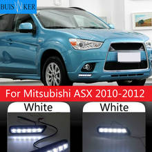 Luz de circulación Diurna LED DRL para MITSUBISHI OUTLANDER SPORT RVR ASX 2010-2012, para Mitsubishi ASX,2 unidades 2024 - compra barato