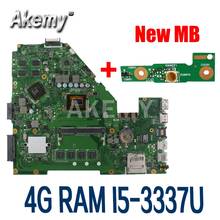 Akemy X550CC placa base de Computadora Portátil para Asus X550CC A550C X550CL R510C placa base original de 4GB-RAM I5-3337U i5-3317U CPU GT720M 2024 - compra barato