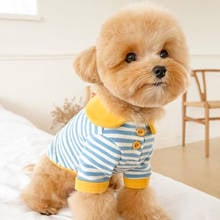 Dog T-shirt Pajamas Spring Summer Dog Clothes Shirt Coat Doggie Cat Puppy Yorkshire Clothing Pomeranian Poodle Bichon Costumes 2024 - купить недорого