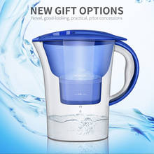 Water Filter Jug Kettle With Refill Filter Cartridge Activated Carbon Water Kettle Home Office Drinkware Purifier 2024 - buy cheap