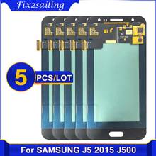 Samsung-tela lcd original oled j500, para galaxy j5, 2015, j500, j500f, j500g, j500m, tela touch, digitalizador, montagem 2024 - compre barato