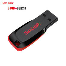 SanDisk Flash Disk Mini USB Flash Drive Pen Drive Pendrive USB 2.0 Flash Drive Memory stick USB disk 64gb 2024 - compre barato