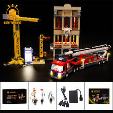 LIGHTAILING LED Light Kit For 60216 CITY Series Downtown Fire Brigade Lighting Set (NOT Include The Model) 2024 - buy cheap