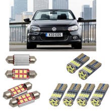 Luces led interiores de coche, accesorios de luz de matrícula para Volkswagen eos 1f7 1f8 cabrio, 10 Uds. 2024 - compra barato