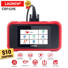 Launch-aparelho para diagnóstico de freios a óleo, x431 crp129e obd2, eng, abs, airbag, srs, diagnóstico sas, tmps, redefinição obdii, leitor de código, atualização gratuita pk crp123 2024 - compre barato