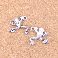 80pcs Charms frog 17x17mm Antique Pendants,Vintage Tibetan Silver Jewelry,DIY for bracelet necklace 2024 - buy cheap