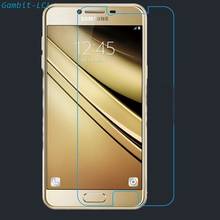Закаленное стекло 9H для Samsung Galaxy C7 C7000, защитная пленка для экрана телефона 2024 - купить недорого