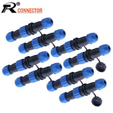 10sets Waterproof SD16 Docking Aviation Plug Socket Male + Female 2/3/4/5/6/7/9 Pins IP68 SP16 16mm Aviation Connector 2024 - buy cheap