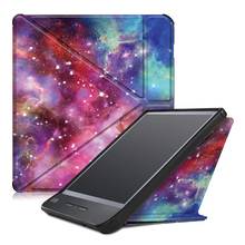 Transformer Stand Case For KOBO Libra H2O 7inch E-Book PU Leather Protective Shell Smart Cover with sleep wake function 2024 - buy cheap