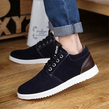 New Men Canvas Sneakers Leather Shoes Men Loafers Slip On Casual Shoes Male Flats Slip On Driving Shoes Trainers Zapatos Hombre 2022 - buy cheap