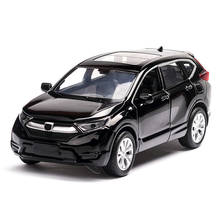 1:32 High simulation High quality alloy CRV SUV off-road vehicles metal model alloy cars pull back car kids toy 2024 - buy cheap