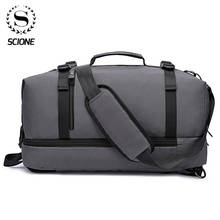 Scione Men's Travel Bag Large Nylon Duffle Hand Luggage Bags For Men  Women Waterproof  Multifunction Travel Packing Cubes 2024 - buy cheap