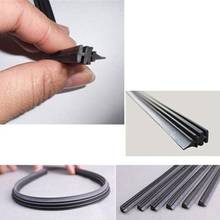 2 Pcs Universal 6mm Car Bus Rubber Frameless Windshield Wiper Blade Refill Strip 2024 - buy cheap