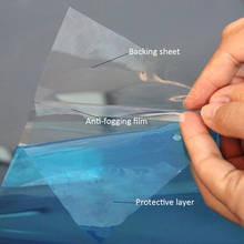 Sunice 2 pces 120cm x 50cm anti névoa nano revestimento anti-risco vista espelho janela película de vidro protetor banheiro uso doméstico 2024 - compre barato