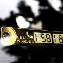 2020 новая парковочная карта, светящаяся карта с номером телефона для Chevrolet Cruze TRAX Aveo Lova Sail EPICA Captiva Malibu Volt Camaro 2024 - купить недорого
