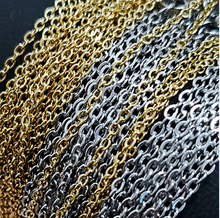 1.2mts Jewelry accessories fine chain stainless steel chain O-chain solder joint chain necklace bracelet jewelry production 2024 - buy cheap