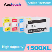 Aecteach-cartucho de tinta vacío para impresora Canon PGI 1500, 4 colores, para impresora Canon MAXIFY MB2050 MB2150 MB2350 MB2750 2024 - compra barato