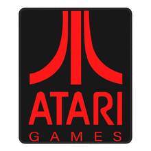 Atari jogos logotipo gaming mouse pad atari entusiastas arcade antiderrapante mesa tapete almofadas de borracha mesa de computador decoração capa 2024 - compre barato