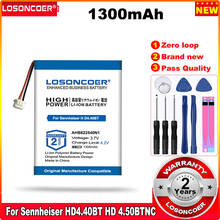 LOSONCOER 1300mAh AHB622540N1 AHB622540N01 AHB622540PCT-02 аккумулятор беспроводная гарнитура для Sennheiser Boost 2,0 батарея 2024 - купить недорого
