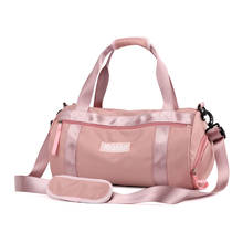 Bolso deportivo grande de nailon para mujer, bolsa masculina transversal de viaje con bolsillo húmedo seco y zapatos 2024 - compra barato