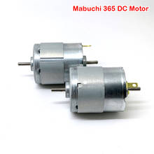 1 Uds Motor de doble salida Mabuchi Motor 365 RS-365PH-13205 5-Rotor de polo DC 6V-30V 9V 12V 18V 24V voltios de inyección de tinta de impresora copiadora láser 2024 - compra barato