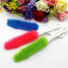 Pet Dog Puppy Cat Bristles Bath Brush Comb Depilation Soft Sticky Hair Tool Small Animal Massage Tool 2024 - buy cheap