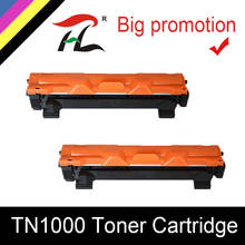 HTL 2pcs TN1000 toner cartridge compatible for Brother TN1030 TN1050 TN1060 TN1070 TN1075 HL-1110 1210 MFC-1810 DCP-1510 1610W 2024 - buy cheap