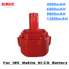 Para Makita 18V 4,8/6,8/9,8/12.8AH NI-CD batería de Ni-MH batería eléctrica ejercicios 1822, 1823, 1833, 1834, 1835 1835F 192827-3-192829-9 2024 - compra barato