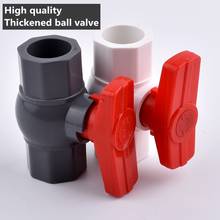 1P 20mm 25mm PVC Thickened Ball Valve Garden Irrigation Water Supply Aquarium Tank Water Pipe Connectors 2024 - buy cheap