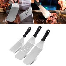 Stainless Steel Steak Fried Shovel Leaky Spatula Pizza Peel Spade Kitchen Tool 2024 - buy cheap