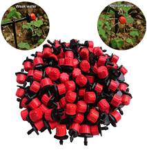 50-800pcs Garden Sprinkler 360 Degree Adjustable Irrigation Drippers Sprinklers 1/4 Inch Emitters Drip for Watering System 2024 - buy cheap