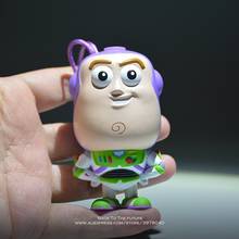 Figuras de acción de Disney Toy Story 4, Buzz Lightyear Q, mini muñeca de PVC de 8cm, modelo para niños, regalo 2024 - compra barato
