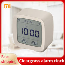 Xiaomi Cleargrass Bluetooth Alarm Clock Smart Control Temperature Humidity Display LCD Screen Adjustable Nightlight In Stock 2024 - buy cheap
