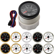 0-5 Bar 0-10 Bar Oil Pressure Gauge 52MM Oil Press Meter 0-75PSI 0-150PSI Waterproof Oil Pressure Gauge for Marine Boat Car 2024 - buy cheap