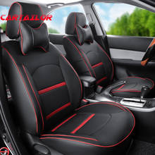 CARTAILOR Car Seat Cover Styling for Honda Accord Seat Covers Cars Seats Cushion Supports 2016 2008 PU Leather Auto Protector 2024 - buy cheap