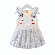 Vestido de algodón para niña recién nacida, trajes de princesa para bebé, ropa de lujo para niña pequeña 2024 - compra barato