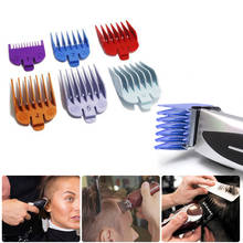 Pente profissional de cortador de cabelo, 8 peças, limitador, ferramenta de modelagem de cabelo, guia de cabelo, ferramentas de cabeleireiro 2024 - compre barato