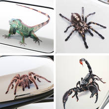 Pegatina 3D de animales para coche, parachoques de Spider Gecko Scorpions para Suzuki SX4 SWIFT Alto Liane Grand Vitara Jimny s-cross 2024 - compra barato