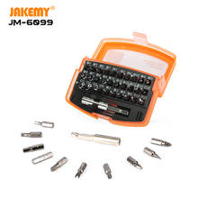 Jakemy JM-6099 multi-funcional CR-V mini caixa de chave de fenda conjunto ferramenta de reparo diy para eletrodomésticos telefone portátil relógio gamepad 2024 - compre barato