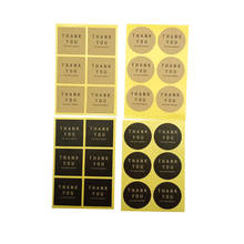 600pcs/lot Three desing With Round And Square Thank You Sealing Sticker Package Stationery Stickers 2024 - buy cheap