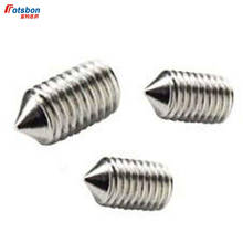 M4 Hex Socket Grub Screw Hexagon Set Screws With Cone Point Stainless Steel Vis Inoxydable Rvs Parafuso Inox Vida DIN914/ISO4027 2024 - compre barato