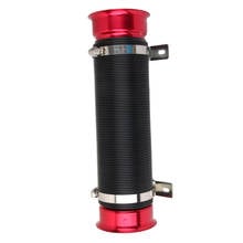 Car Universal 3" Multi Flexible Cold Air Intake Pipe Inlet Hose Tube Red 2024 - buy cheap