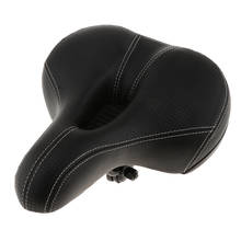 Soft Comfort Bike Seat Bicycle Saddle Replacement (Black) - 26x21x12cm 2024 - buy cheap