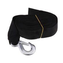 7.5m Marine Winch Trailer Replacement Webbing Nylon Strap + Heavy Duty Hook 2024 - buy cheap