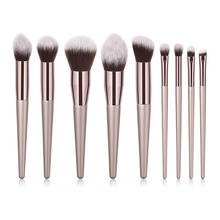 9Pcs Makeup Brushes Tool Set Cosmetic Powder Eye Shadow Foundation Blush Blending Beauty Make Up Brush Maquiagem 2024 - buy cheap