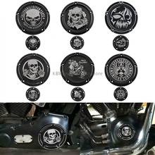 Motorcycle Aluminum Skull Derby Timer Timing Covers For Harley Touring Street Glide Road King Dyna Softail 2024 - buy cheap