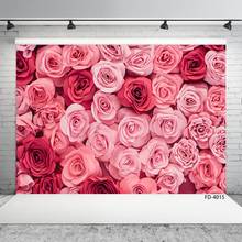 Lover Love Baby Shower Child Portrait Photography Rose Flowers Picture Floor Backdrops Photophone Photo Studio Background Props 2024 - buy cheap