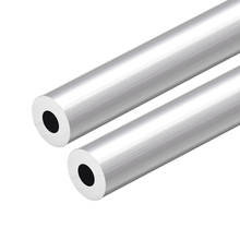 Uxcell-tubo redondo de alumínio 6063, 2 peças, sem costura, cano reto, 300mm, 16mm, od, 7mm 2024 - compre barato